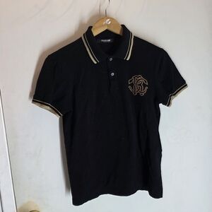 Roberto Cavalli Men’s Logo Polo Shirt